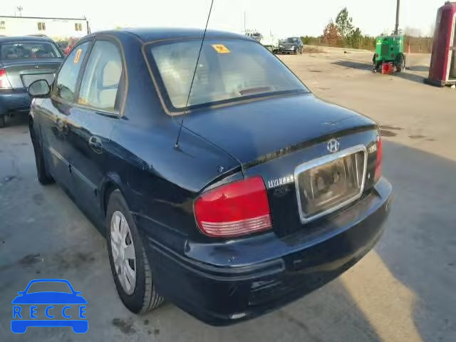 2004 HYUNDAI SONATA GL KMHWF25S64A971448 image 2