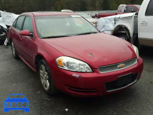 2012 CHEVROLET IMPALA LT 2G1WB5E36C1282151 зображення 0