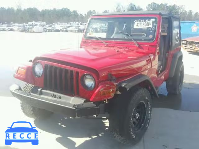 1997 JEEP WRANGLER S 1J4FY29P2VP465368 image 1