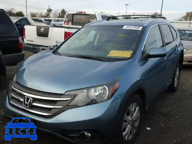 2013 HONDA CR-V EX 5J6RM4H54DL031429 зображення 1