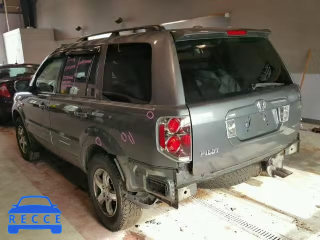 2008 HONDA PILOT EXL 5FNYF18618B029648 image 2