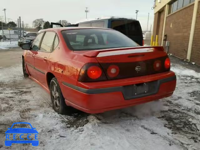 2003 CHEVROLET IMPALA LS 2G1WH52K339315103 image 2