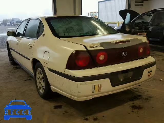 2003 CHEVROLET IMPALA 2G1WF52E339261513 зображення 2