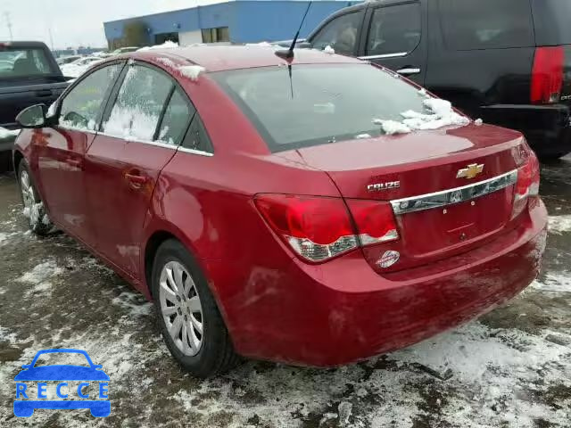 2011 CHEVROLET CRUZE LT 1G1PF5S90B7237645 image 2