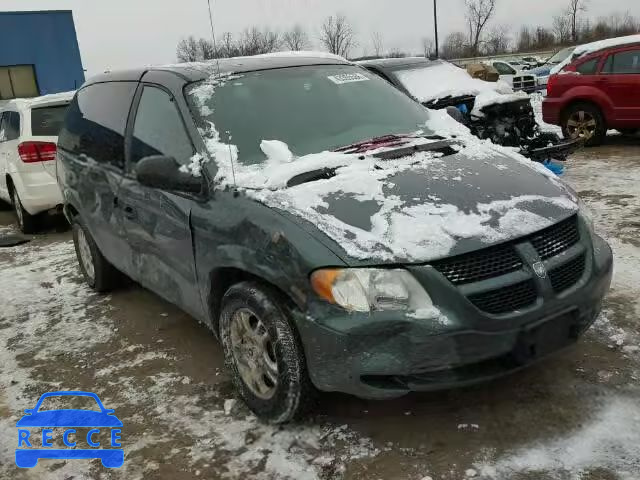 2003 DODGE CARAVAN SE 1D4GP25R73B257729 image 0