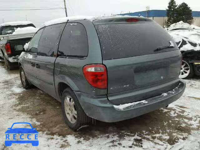 2003 DODGE CARAVAN SE 1D4GP25R73B257729 image 2