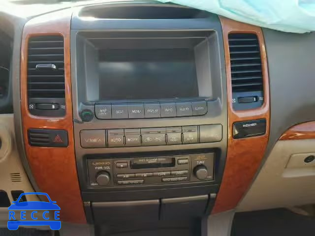 2004 LEXUS GX 470 JTJBT20X740066881 зображення 8