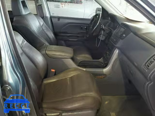 2005 HONDA PILOT EXL 2HKYF18775H500269 image 4