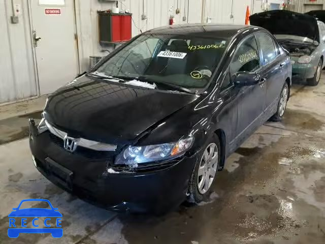 2011 HONDA CIVIC LX 19XFA1F58BE002864 зображення 0