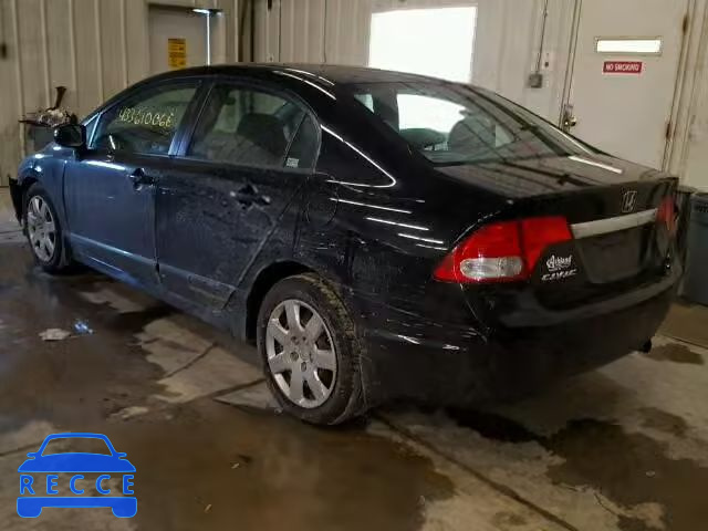 2011 HONDA CIVIC LX 19XFA1F58BE002864 зображення 2