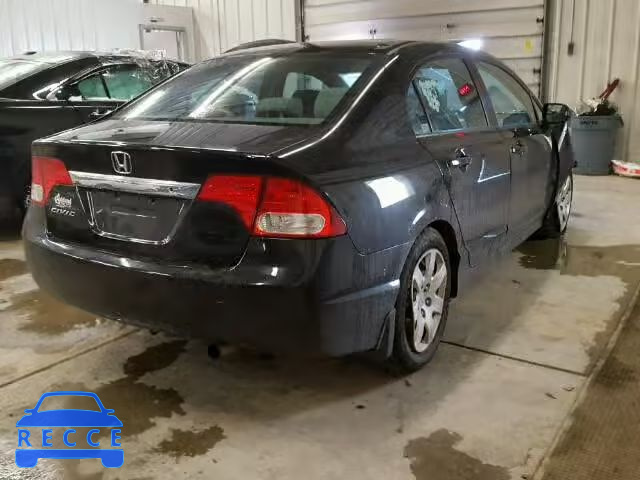 2011 HONDA CIVIC LX 19XFA1F58BE002864 зображення 3