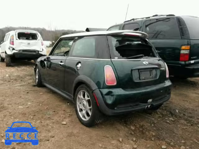 2004 MINI COOPER S WMWRE33454TD76464 image 2