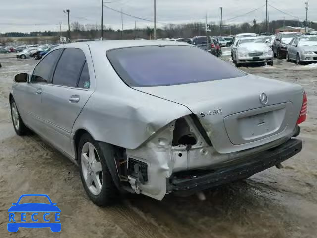 2005 MERCEDES-BENZ S430 WDBNG70J65A440405 image 2