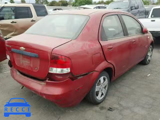 2006 CHEVROLET AVEO/LS KL1TD56696B587829 зображення 3