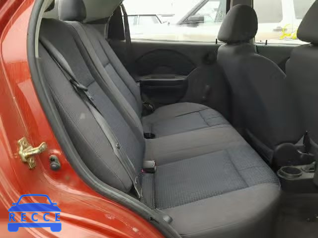 2006 CHEVROLET AVEO/LS KL1TD56696B587829 image 5