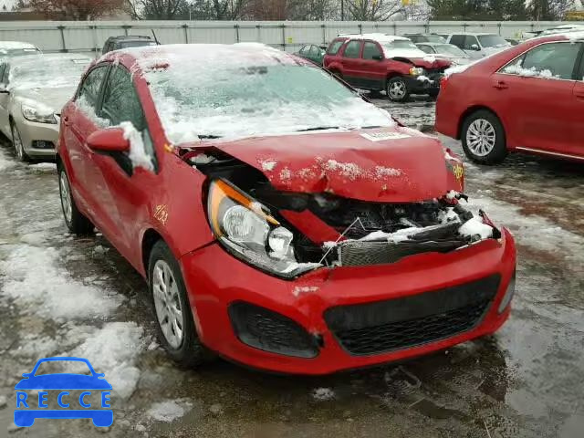 2012 KIA RIO LX KNADM5A39C6038563 image 0
