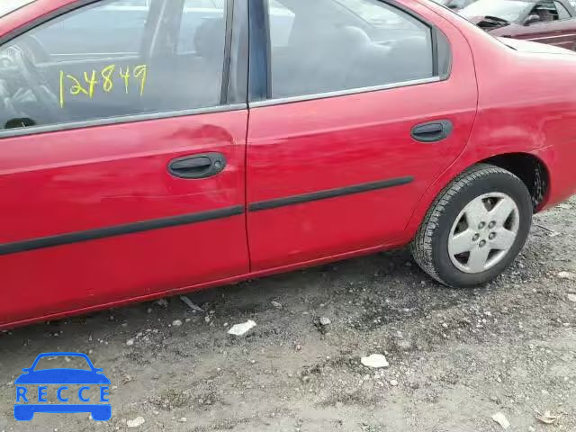 2003 DODGE NEON SE 1B3ES26C63D190088 image 8