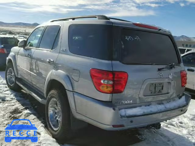 2003 TOYOTA SEQUOIA SR 5TDZT34AX3S200470 Bild 2