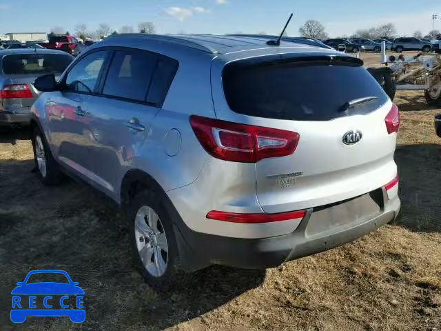 2013 KIA SPORTAGE L KNDPBCA29D7412554 image 2