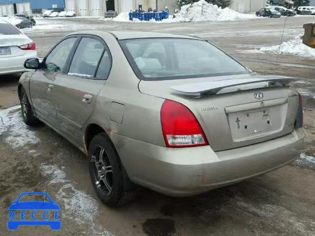 2002 HYUNDAI ELANTRA GL KMHDN45D22U422347 зображення 2