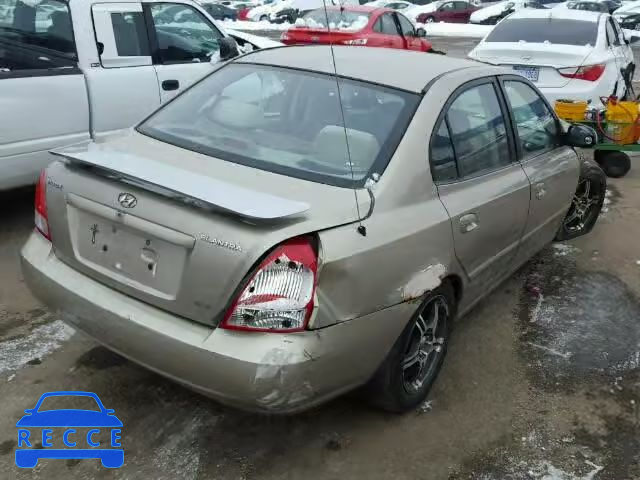 2002 HYUNDAI ELANTRA GL KMHDN45D22U422347 зображення 3