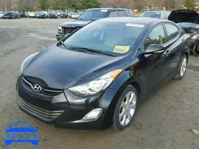 2012 HYUNDAI ELANTRA GL 5NPDH4AE7CH109560 image 1