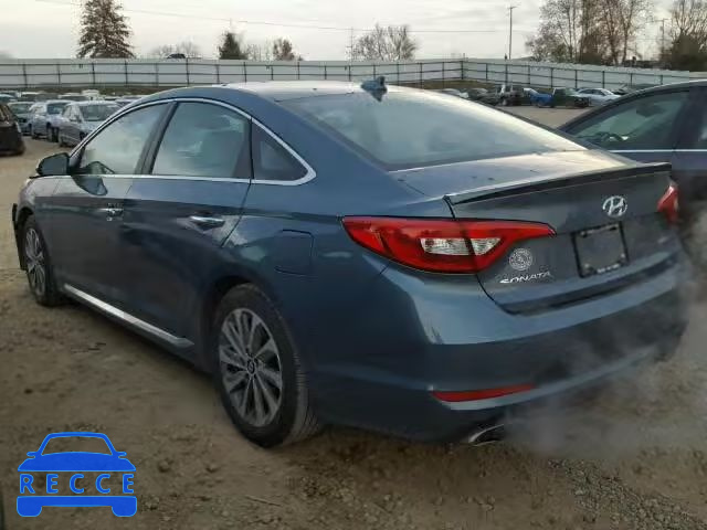 2015 HYUNDAI SONATA SPO 5NPE34AF0FH097266 зображення 2