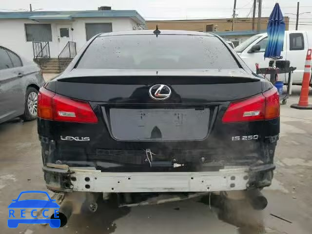 2007 LEXUS IS 250 JTHBK262672036196 зображення 9