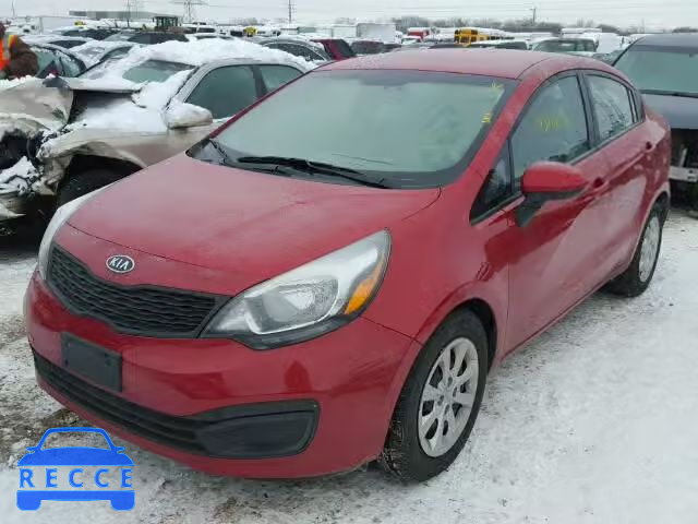 2012 KIA RIO LX KNADM4A32C6087971 image 1