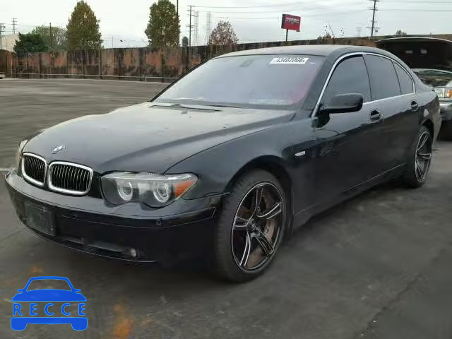 2005 BMW 745I WBAGL63595DP74437 Bild 1