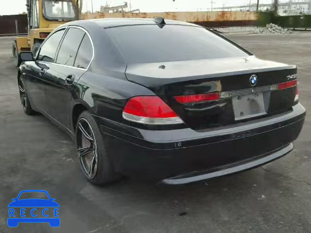 2005 BMW 745I WBAGL63595DP74437 Bild 2