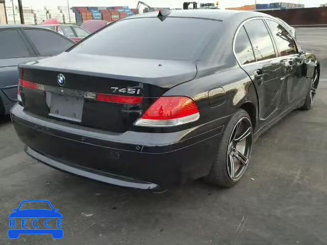 2005 BMW 745I WBAGL63595DP74437 Bild 3