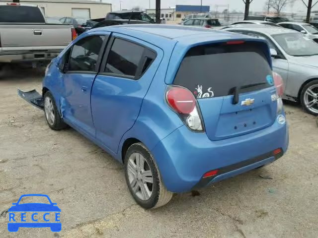 2013 CHEVROLET SPARK 1LT KL8CD6S98DC511257 image 2