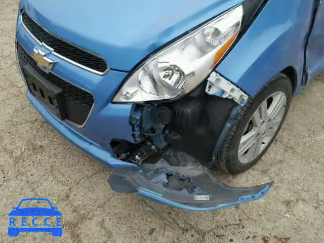 2013 CHEVROLET SPARK 1LT KL8CD6S98DC511257 image 8