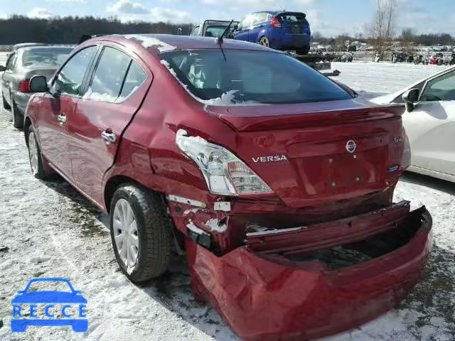 2013 NISSAN VERSA S/S 3N1CN7AP5DL818936 image 2