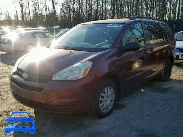 2004 TOYOTA SIENNA CE/ 5TDZA23C04S194473 image 1