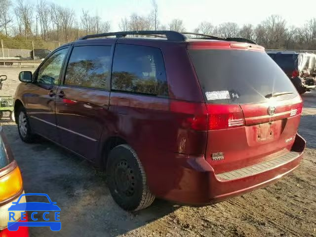 2004 TOYOTA SIENNA CE/ 5TDZA23C04S194473 image 2