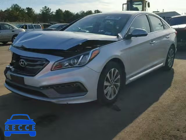 2015 HYUNDAI SONATA SPO 5NPE34AF0FH137524 image 1