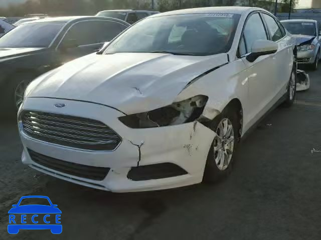 2016 FORD FUSION S 3FA6P0G77GR240736 image 1