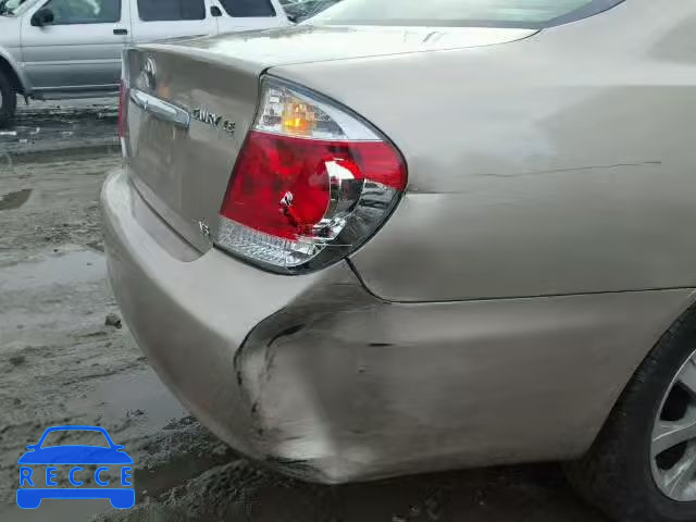 2005 TOYOTA CAMRY LE/X 4T1BF30K75U110968 image 9