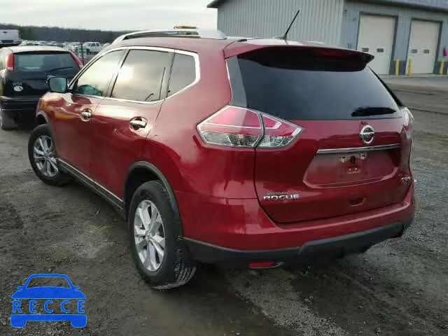 2015 NISSAN ROGUE S/SL 5N1AT2MV7FC870988 зображення 2