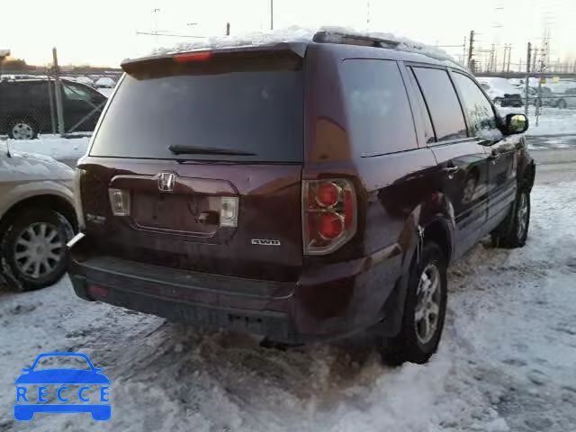 2007 HONDA PILOT EXL 2HKYF18727H515295 image 3