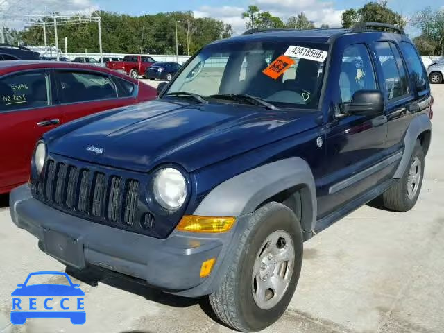 2007 JEEP LIBERTY SP 1J4GL48KX7W611674 image 1