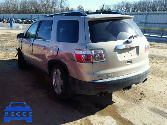 2007 GMC ACADIA SLT 1GKER33727J173176 image 2