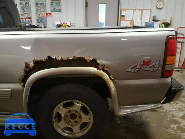 1999 CHEVROLET SILVERADO 2GCEK19T9X1201865 image 9