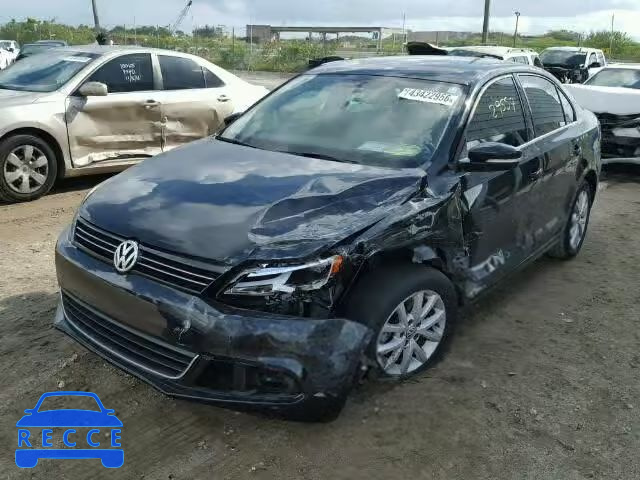 2014 VOLKSWAGEN JETTA SE 3VWD07AJ0EM439265 image 1