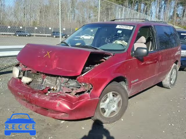 1998 NISSAN QUEST XE/G 4N2ZN1115WD827707 image 1