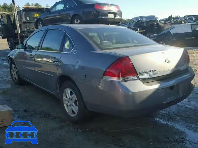 2006 CHEVROLET IMPALA LS 2G1WB55K869225267 image 2