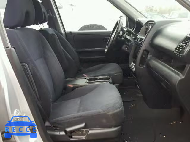 2005 HONDA CR-V LX SHSRD68585U303334 image 4