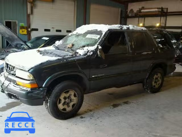 2002 CHEVROLET BLAZER 1GNDT13W02K135430 image 1